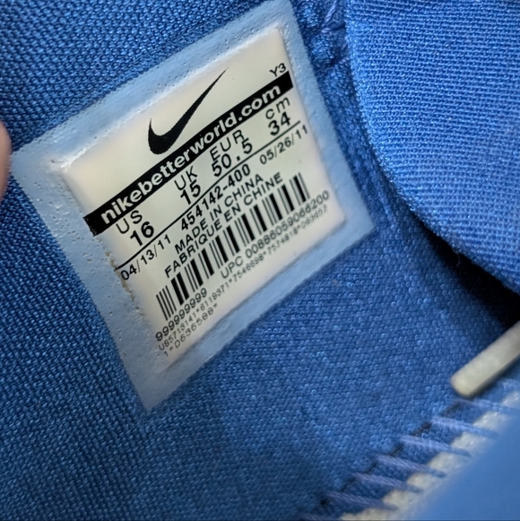 Nike Zoom Kobe 6 TB Varsity Royal Blue White Men’s 16 - Picture 6 of 6